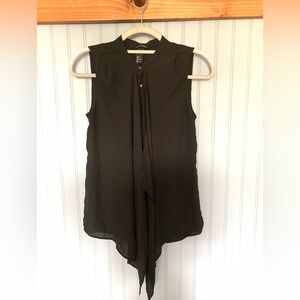 H&M Black Sleeveless Blouse